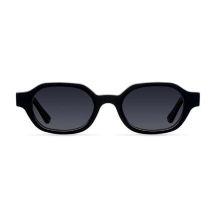 Polarized Custom Stylish Geometric Transparent Green Frame Sunglasses