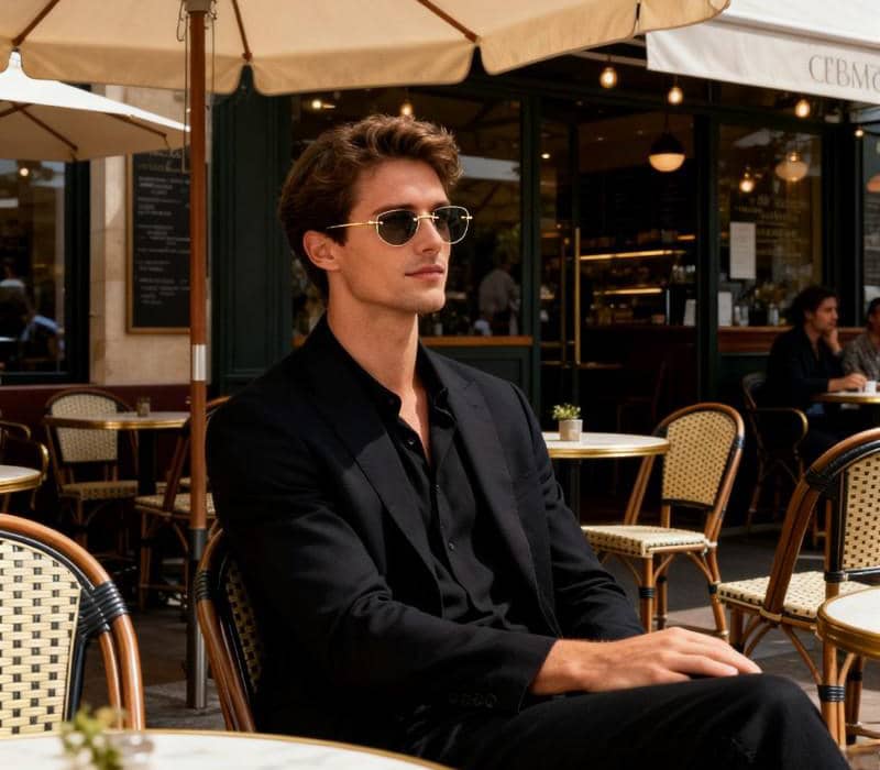 metal frame sunglasses