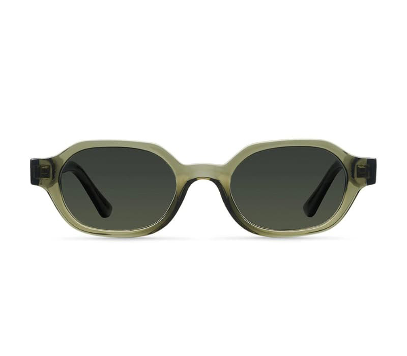 geometric frame sunglasses