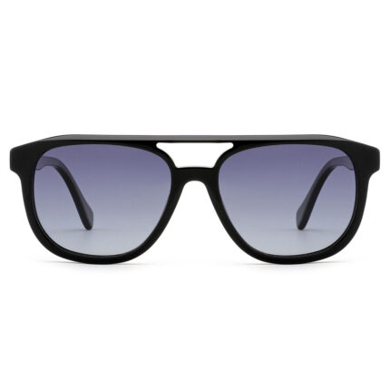 Vintage Grey Tortoise Square Sunglasses
